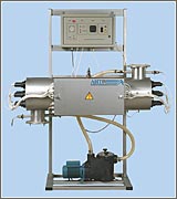 Disinfection systems for waste water